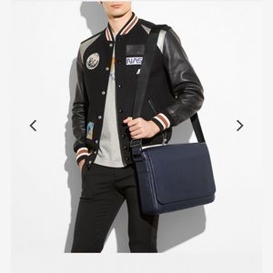 Coach Black Messenger Bag